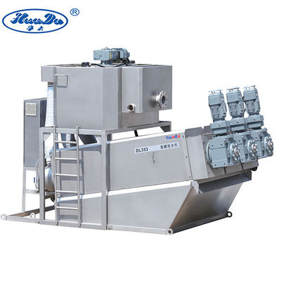 Automatic 70L Sludge Dewatering System 380V ISO9001