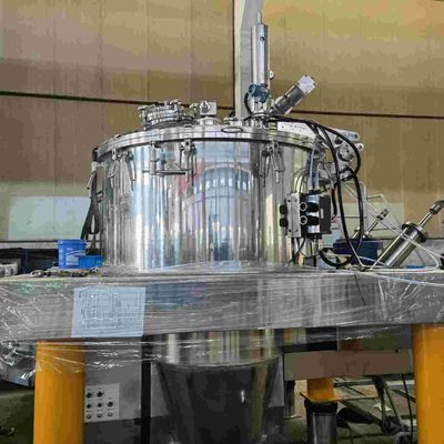 570mm Basket Centrifuge Machine 230kg Bottom Discharge Scraper