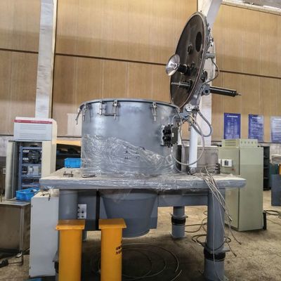 Large Quantities PLC Control Automatic Scraper Bottom Discharge Pull Action Centrifuges