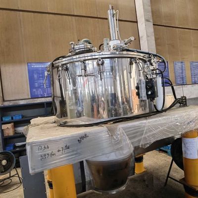 Large Quantities PLC Control Automatic Scraper Bottom Discharge Pull Action Centrifuges