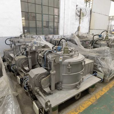 Vertical Small Manual 250kg Top Discharge Centrifuge 15kW With Halar Coating