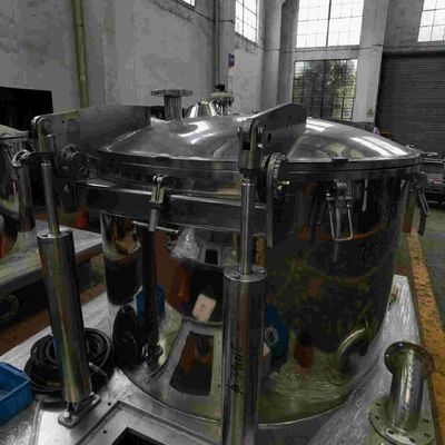 Vertical Small Manual 250kg Top Discharge Centrifuge 15kW With Halar Coating