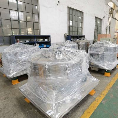 Vertical Small Manual 250kg Top Discharge Centrifuge 15kW With Halar Coating