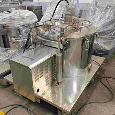 Vertical Manual 120L Basket Centrifuge 450mm With Halar Lining