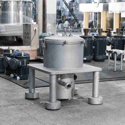 ISO Small Vertical Pharmaceutical Centrifugal Machines Manual Basket