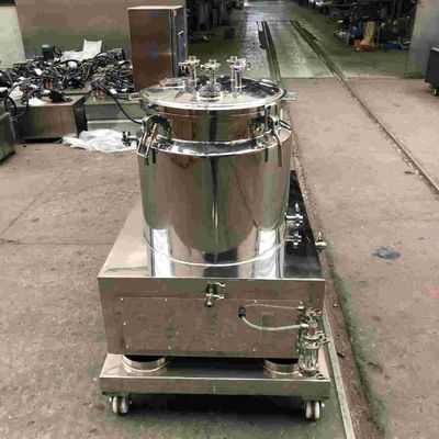 Hemp CBD Oil Extraction 100L industrial basket centrifuge 1500rpm Basket Floodable