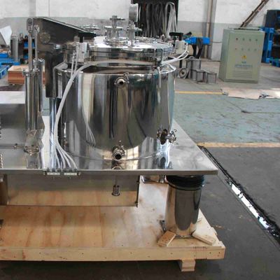 Hemp CBD Oil Extraction 100L industrial basket centrifuge 1500rpm Basket Floodable