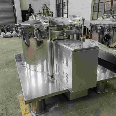 Aluminium Hydroxide Separating Industrial Basket Centrifuge 780rpm Rubber Lined