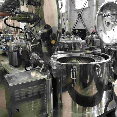 Aluminium Hydroxide Separating Industrial Basket Centrifuge 780rpm Rubber Lined