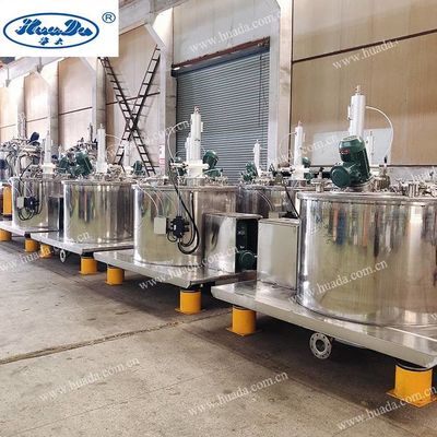 500L Plant Animal Oil Centrifuge Machine 1200rpm Bottom Discharge Sedimentation