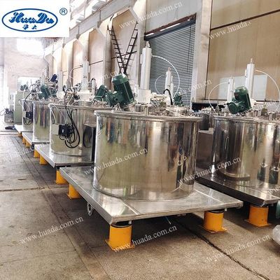 Automatic CE Scraper 1100rpm Bottom Discharge Centrifuge 230kg For Latex Separating