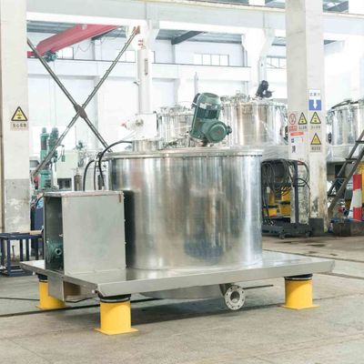 Vertical Mining Concentration Scraper 1250L Solid Liquid Separation Centrifuge 800rpm