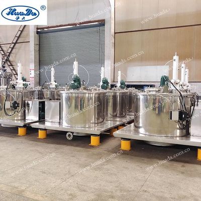 1200rpm Bottom Discharge Centrifuge 600kg Explosion Proof Centrifuge