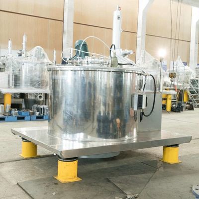 Chemistry Separation 850rpm Vertical Basket Centrifuge 1000L Dewatering Centrifuges