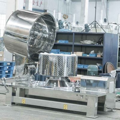 1100rpm Pharma Centrifuge Machine Manual Peeler Discharge