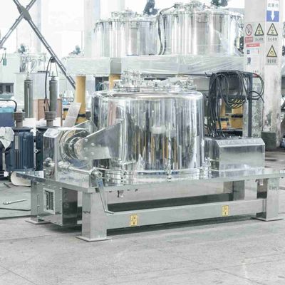 Full Turnover Cover 145L Top Discharge Centrifuge 1200rpm