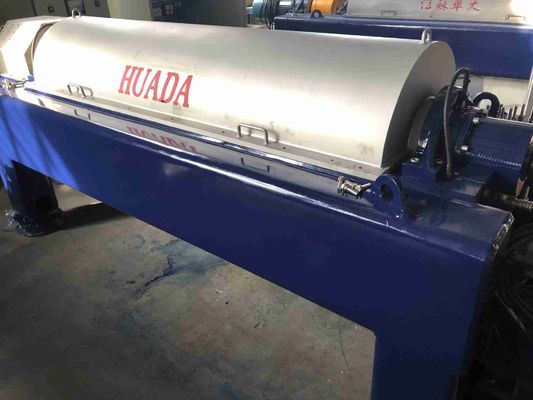 Continuous 4800rpm Algae Separation Centrifuge 11kW Stainless Steel