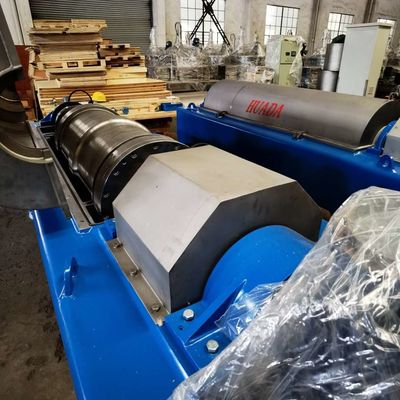 Continuous 4800rpm Algae Separation Centrifuge 11kW Stainless Steel