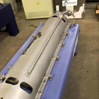 Large Capacity 110kW Three Phase Decanter Centrifuge 2000rpm Horizontal NSK Bearing